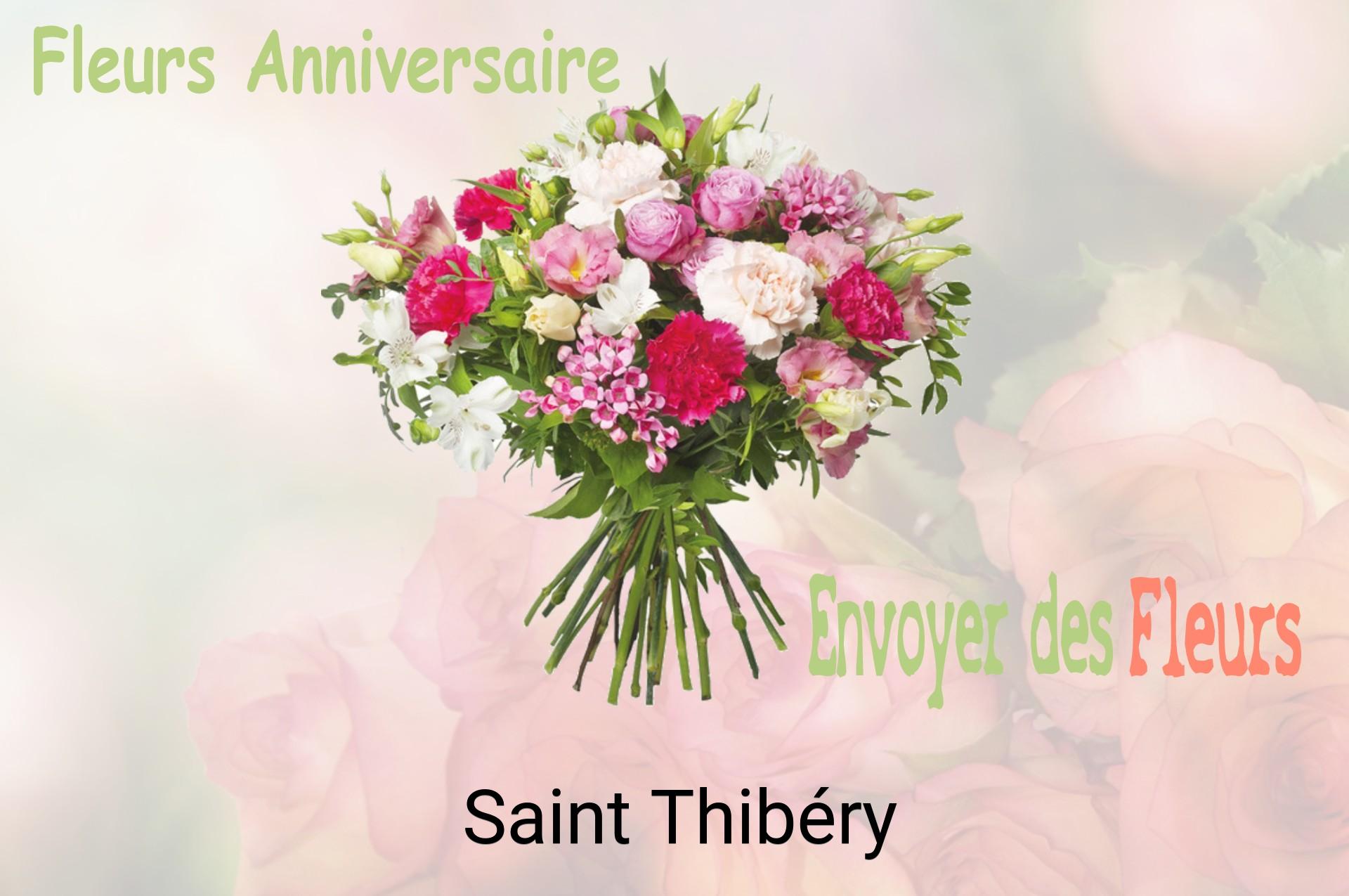 Bouquet de fleurs d’anniversaire livré à Saint-Thibéry